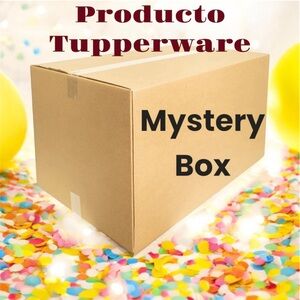 Mystery box, contains Tupperware products